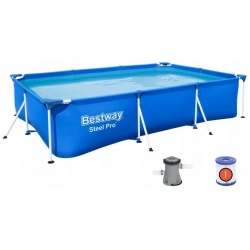 Basen ogrodowy stelażowy 300x201x66cm z pompą Bestway 56411